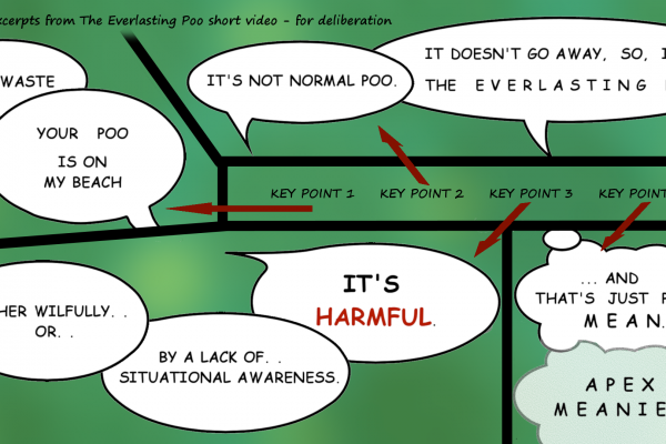 key points 1 to 4 of The Everlasting Poo short video